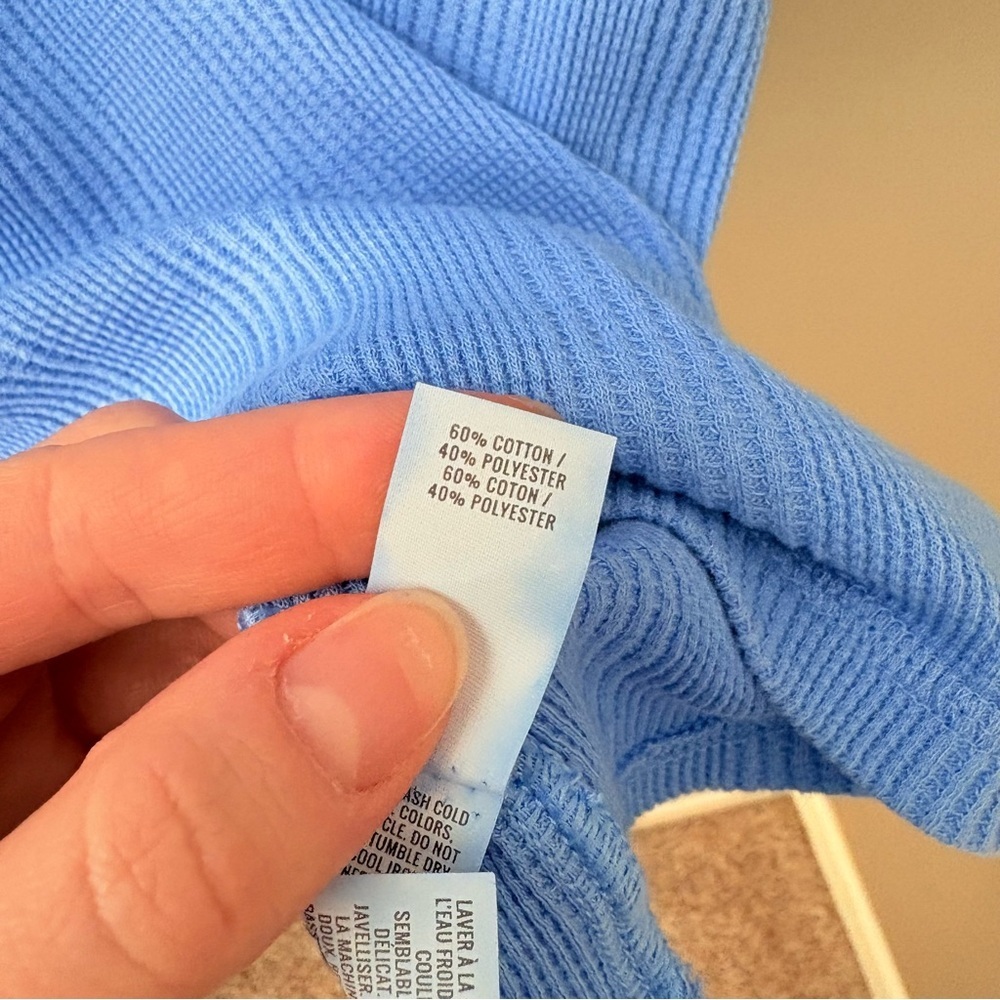Aerie Tank Top Blue Sz Medium - Picture 5 of 5